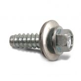 BYGGSKRUV MED BRICKA B-GÄNGA FZB 6,3 MM