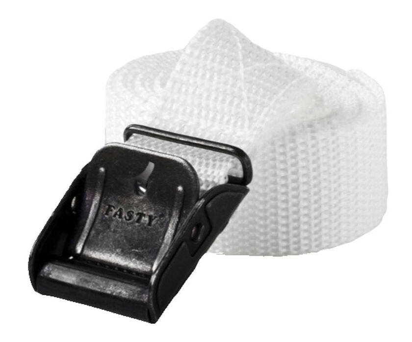 SPÄNNREM NOVIPRO VIT 1M 2-PACK