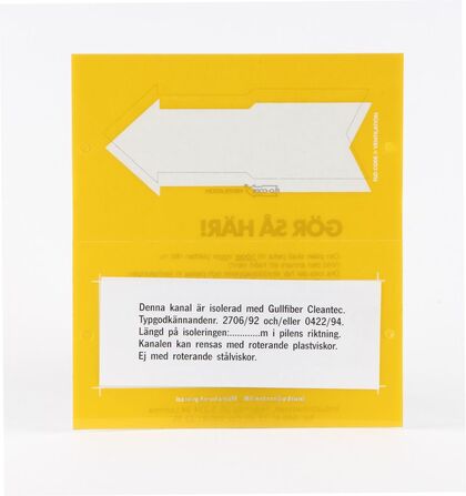 SKYLT CLEANTEC ISOVER