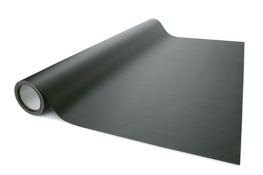 YTBEKLÄDNAD RULLE ARMA-CHEK D SVART VÄV 1100MM 25M