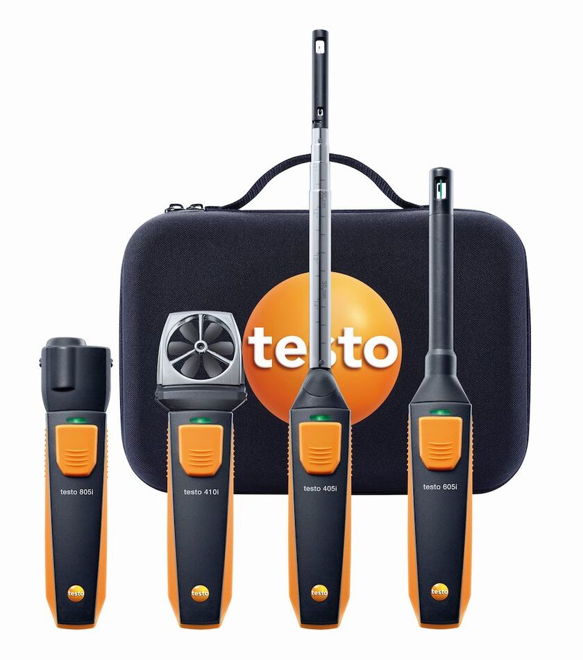 MÄTSET VENTILATION SMARTPROBES TESTO