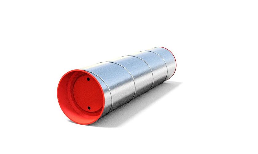 KANAL CIRKULÄR HR ZM120 LOCKAD 100 3000 MM