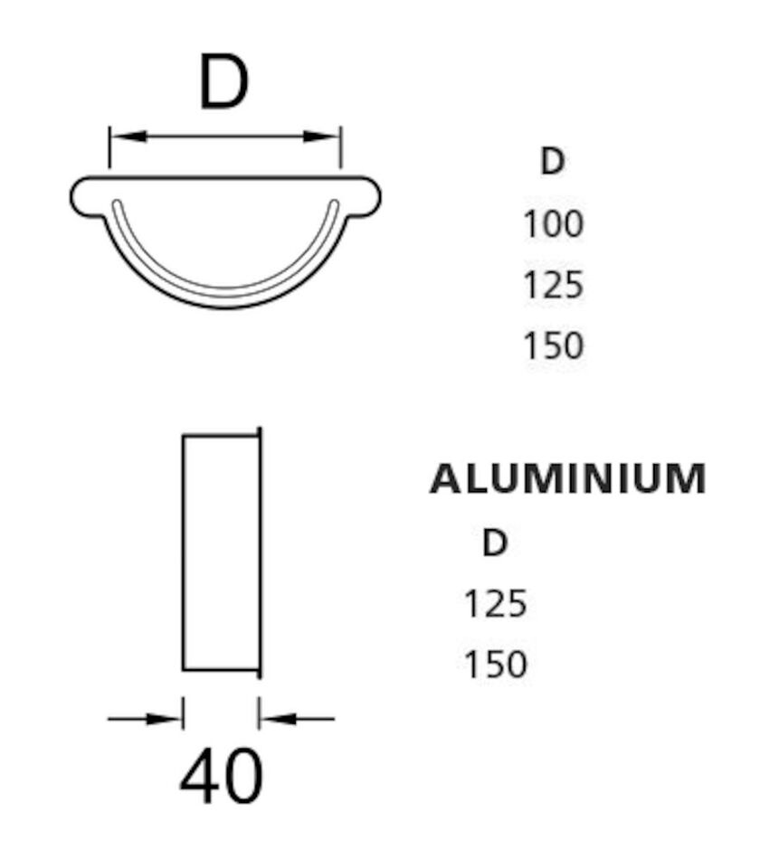 UNIGAVEL 125 45 SILVER