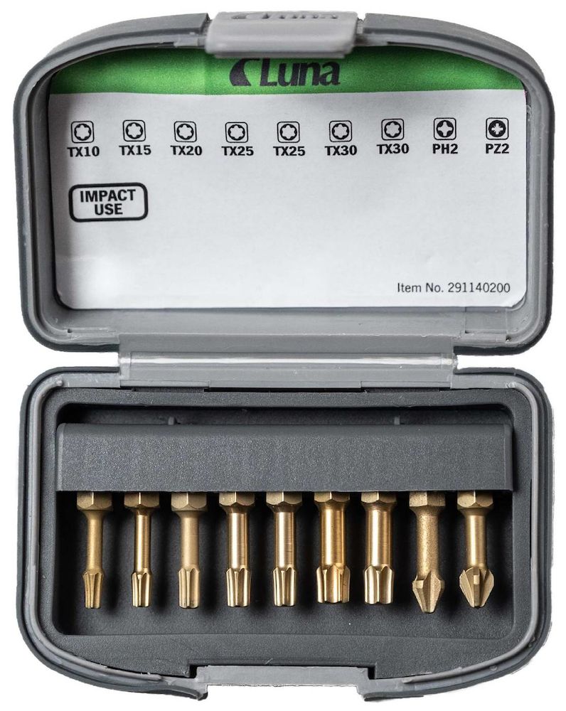 BITSSATS PRIME LUNA TOOLS 9-DELAR