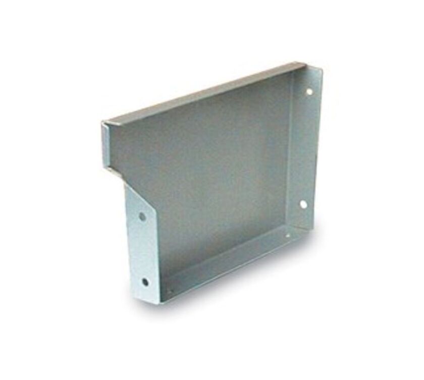 RÄNNGAVEL REKT VÄ PLANNJA VIT 80 125 MM