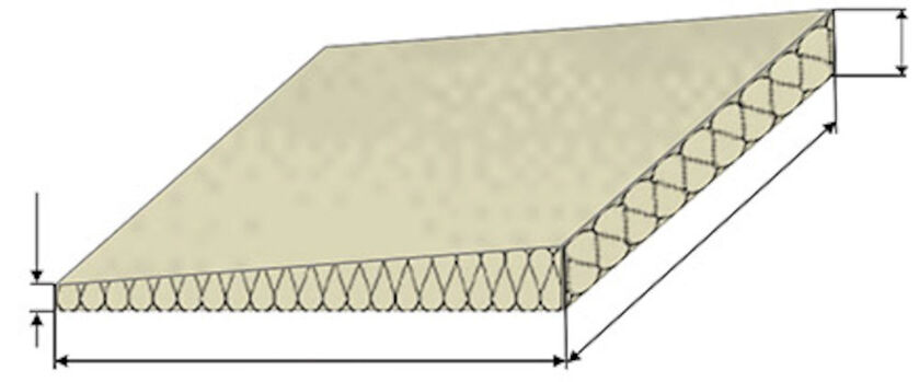 KIL PRO ROOF WEDGE WR PAROC 30-60 MM 600X1200 MM