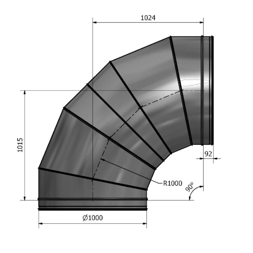 BÖJ HV 90 GR FZ 1000 MM
