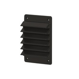 PANELGALLER FRESH SVART POLYPROPEN 110X150 MM