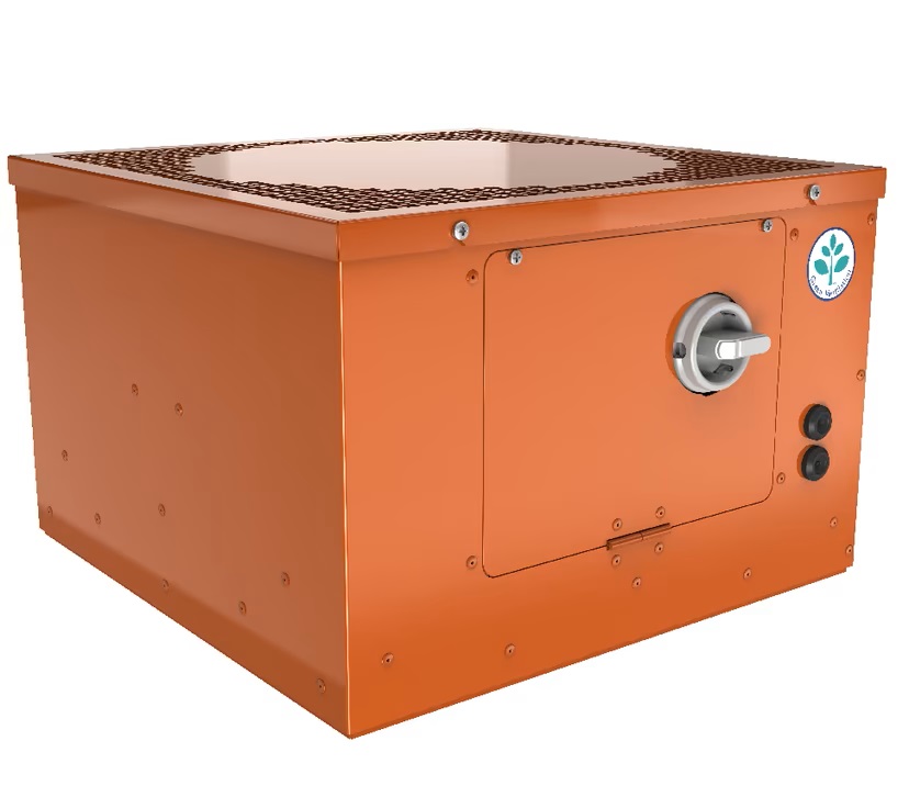 TAKFLÄKT TFC 225 P SILEO RÖD