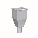 VATTENKUPA REKTANGULÄR RHEINZINK BLUE GREY 240 MM 120 MM