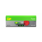 BATTERI LR03 AAA 1,5V 12-PACK GP SUPER ALKALINE