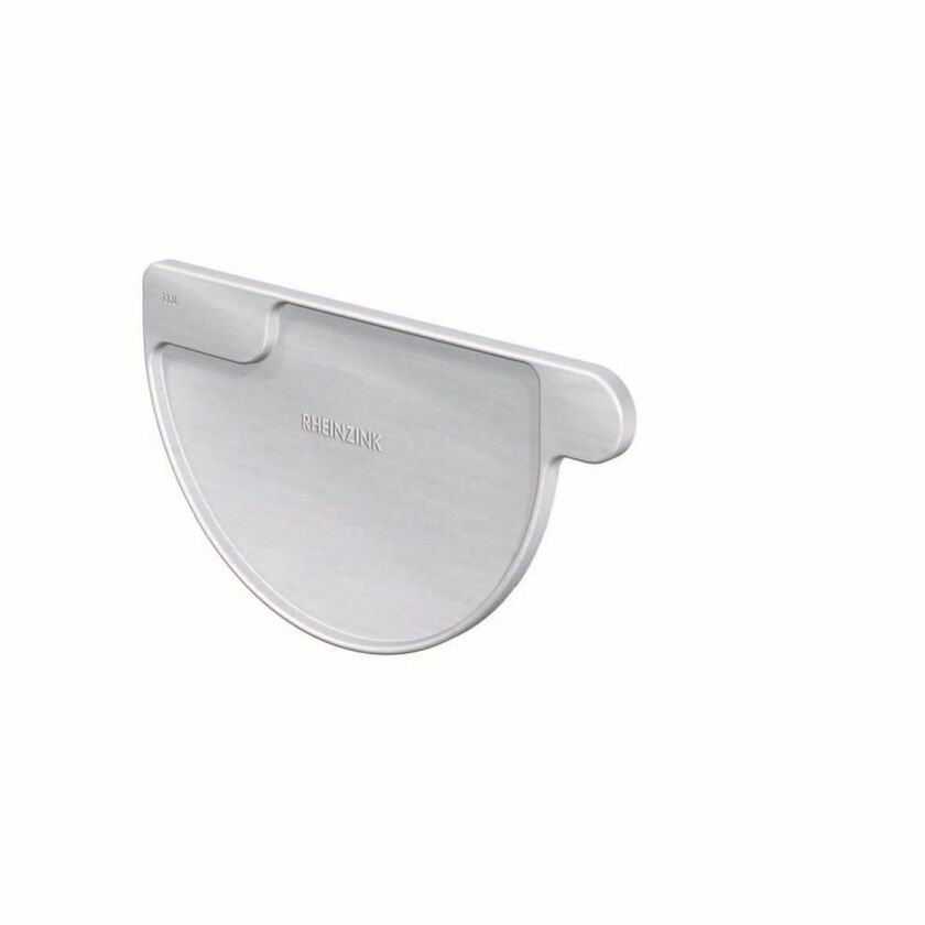 RÄNNGAVEL RHEINZINK HÖ BRIGHT ROLLED 100 MM