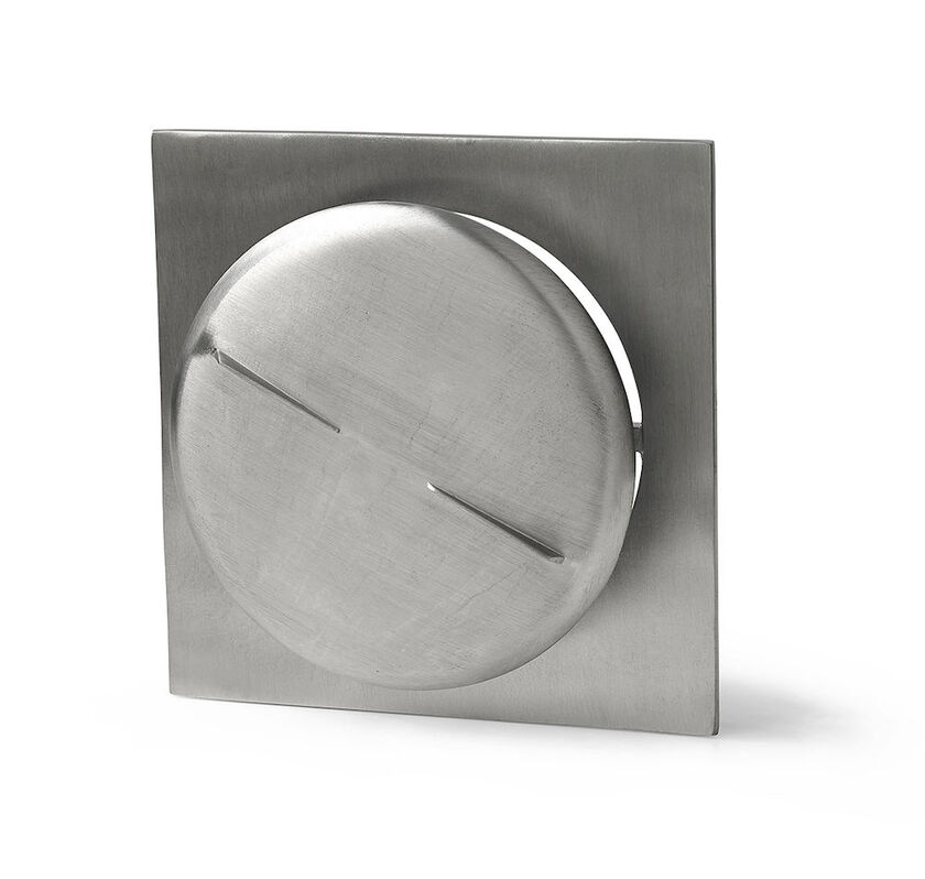 TALLRIKSVENTIL ALU 100X100 MM