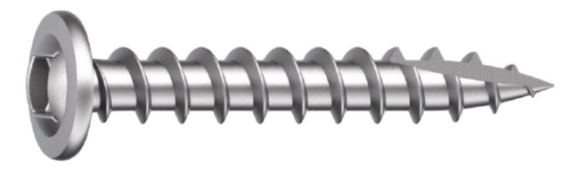 RÄNNKROKSKRUV LÅGPROFIL TRÄ EJOT RF A2 4,5X25 MM 250-PACK