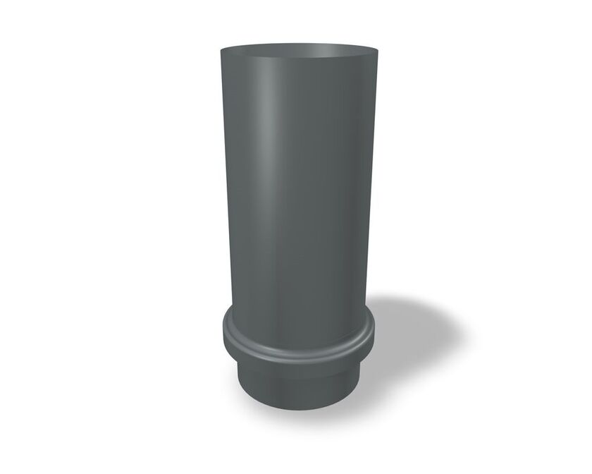BRUNNSUTKASTARE PREFA P10 LJUSGRÅ 80 MM