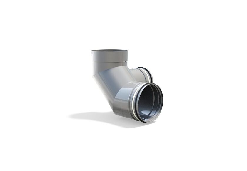 RENSBÖJ HVH HEAT 90° STOS VÄNSTER 315 MM