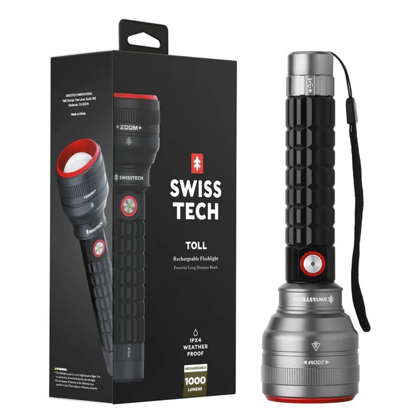 FICKLAMPA TOLL SWISSTECH 1000LM 1 KM LJUSKÄLLA