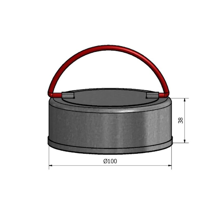 RENSLOCK MUFF HÄLMH ZM310 OISOLERAT 100 MM