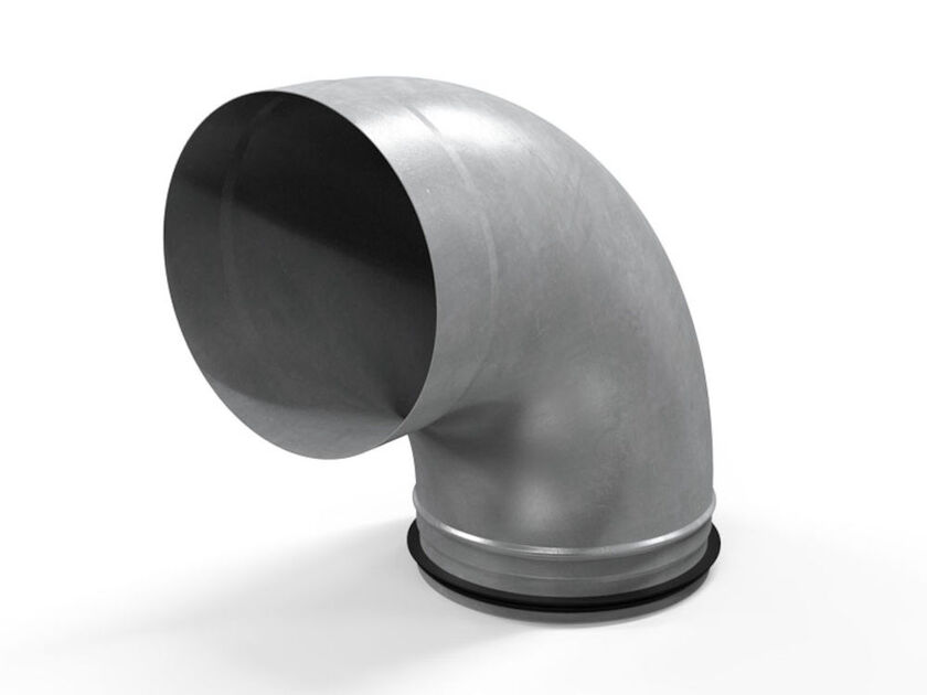 BÖJ HVM 90° FZ MUFF-NIPPEL 125 MM