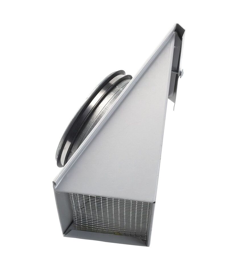 YTTERVÄGGSKÅPA VK ZINKGRÅ 200 MM