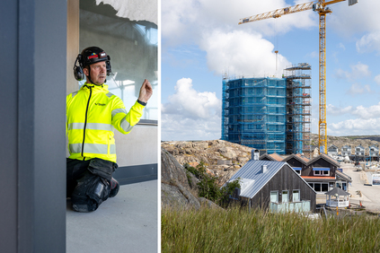 14 runda våningar med fasadpanel från PREFA