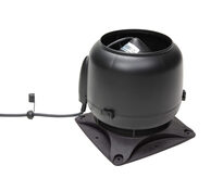 TAKFLÄKT EC110S VILPE 250X250 SVART INK MONT.FÄST