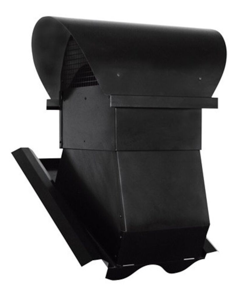 VENTILATIONSHUV VHSC COMBI SVART 160 MM