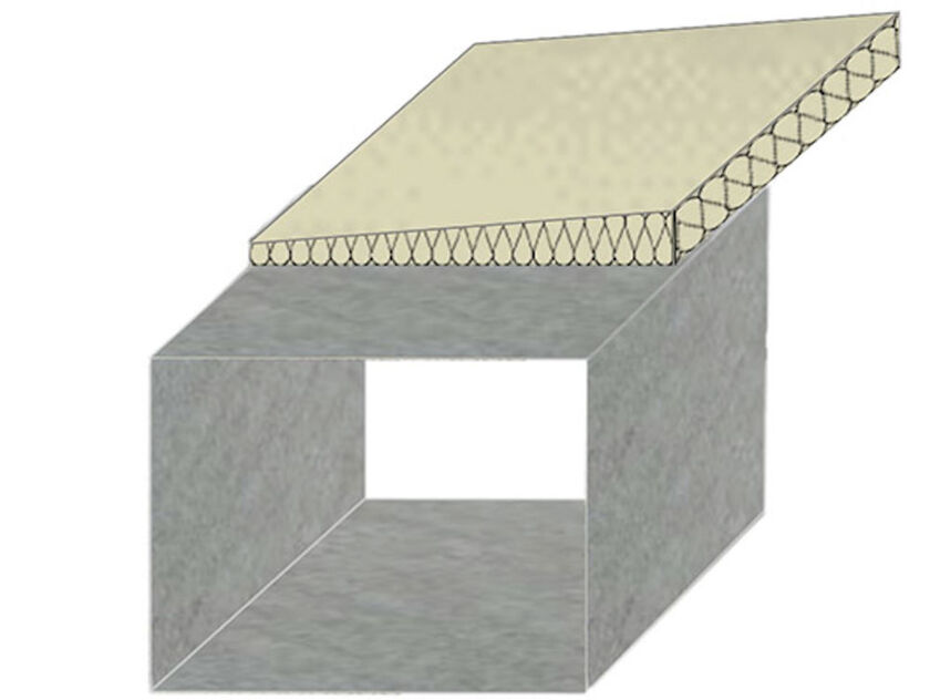 KIL PRO ROOF WEDGE WR PAROC 30-60 MM 600X1200 MM