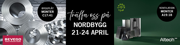 Träffa oss på Nordbygg!