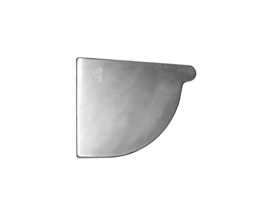 RÄNNGAVEL KVARTR HÖ RHEINZINK BRIGHT ROLLED 333 MM