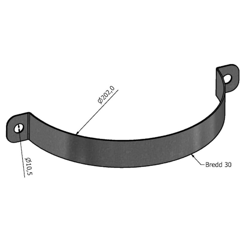 VAGGA VIT 200 MM
