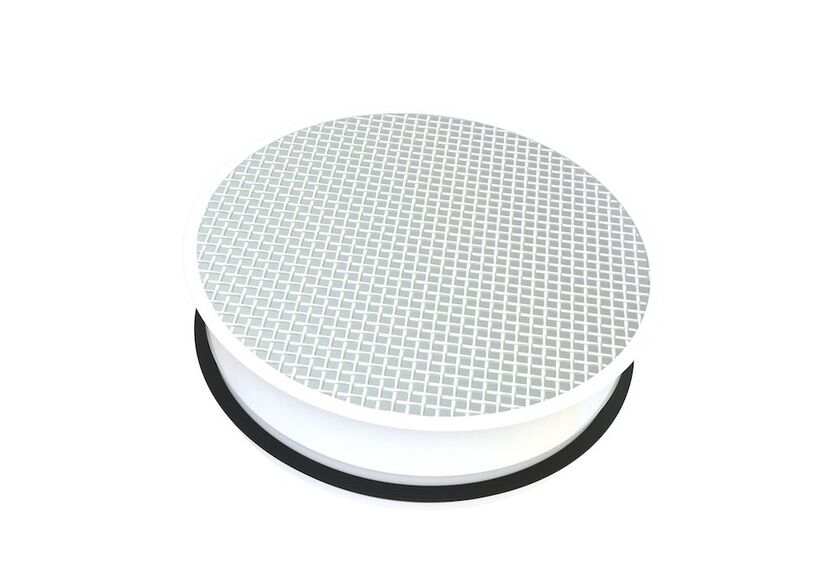 TRÅDNÄTSGALLER NIPPEL HNG VIT 100 MM