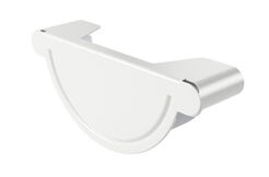 RÄNNGAVEL UNI PLANNJA ALU VIT 80 125 MM