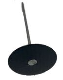 SVETSSPIK AGM BLACK MED ISOLERAD BRICKA 48X38 MM