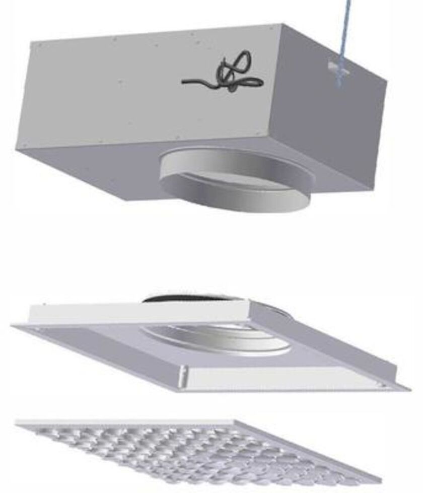 ANSLUTNINGSLÅDA SIRIUS VAV 125-200