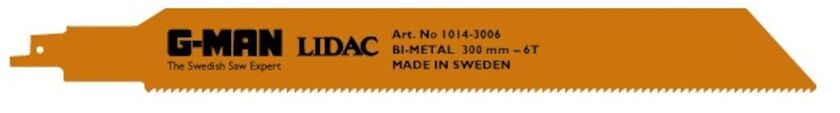 TIGERSÅGBLAD RIVNING 8 TPI 300 MM 1-PACK