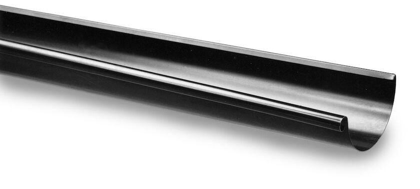 HÄNGRÄNNA PLANNJA SVART 01 100 MM 2 M