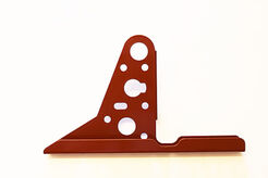 INFÄSTNINGSPROFIL MED HÅLLARE PW RÖD