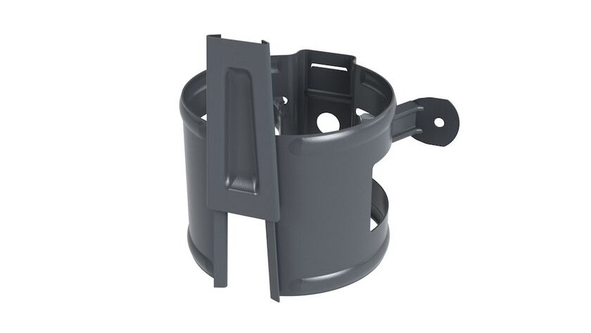 SVEP TRÄVÄGG MED KIL PLANNJA BLYERTSGRÅ 18 110 MM