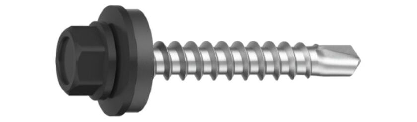 FARMARSKRUV TRÄ EJOT ALU SVART 9011 5,6X35 MM 250-PACK