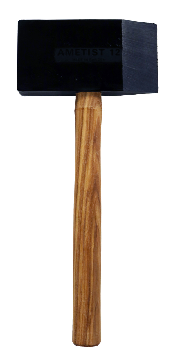 PLASTKLUBBA AMETIST 12 SVART SPETS