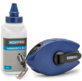 SNÖRSLÅ MED KRITFLASKA NOVIPRO 30 M