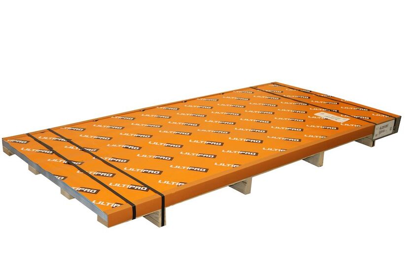 PLÅT FORMAT ALU PVDF SVART 2500X1250X0,8MM