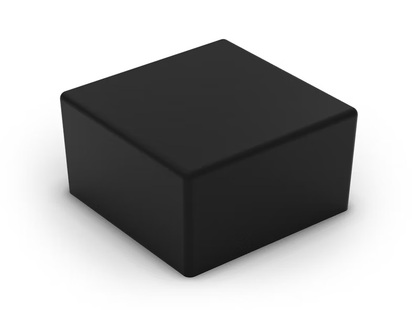 PLASTLOCK UTVÄNDIGT WELAND SVART 50X50 MM
