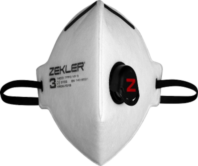 HALVMASK FILTRERANDE ZEKLER 1403V FFP3 V