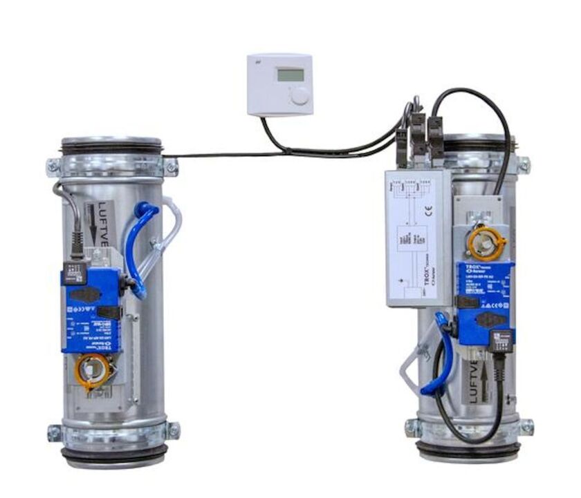 KOPPLINGSBOX VAV-SRC INKL. 10 M SENSORKABEL
