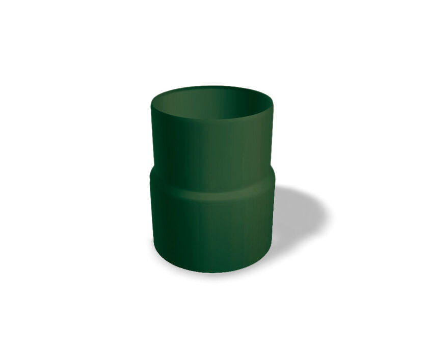 RÖRANSLUTNING MUFF PREFA MOSSGRÖN 100 MM