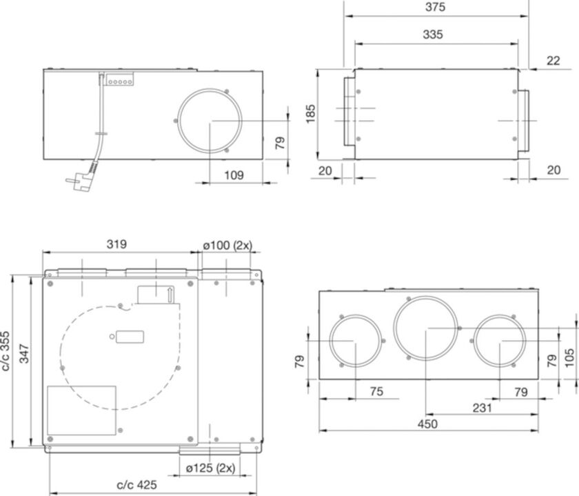 KRYDDHYLLEFLÄKT KFB 140S