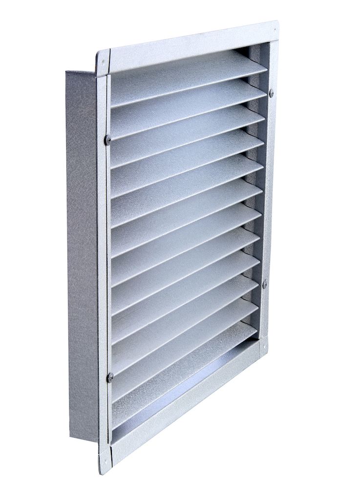 YTTERVÄGGSGALLER ALUZINK 150X150 MM
