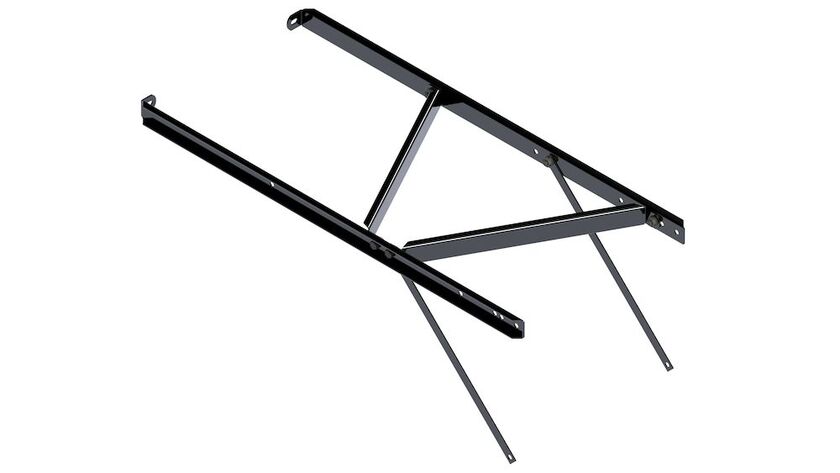 KONSOLSATS FASADSTEGE A-800 CWL ANTRACITGRÅ 870 MM